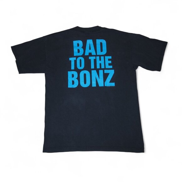 WWE VTG 1998 Stone Cold Steve Austin "Bad to the Bonz" Wrestling T-Shirt Men's L - Picture 2 of 10